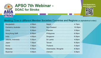 APSO 7th Webinar timezone